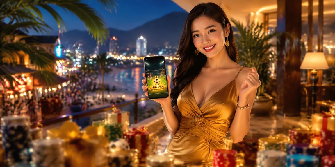 Người dùng Nha Trang xem kèo bóng đá tại chợ đêm qua điện thoại